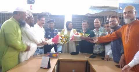 প্রেসক্লাবের নব কমিটির সাথে জেলা প্রশাসক ও পুলিশ সুপার’র মতবিনিময়