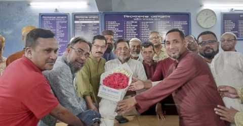 কিশোরগঞ্জ প্রেসক্লাব;র নব কমিটিকে উষ্ণ অভিনন্দন; মুক্ত মঞ্চ শরীর চর্চা কেন্দ্রের