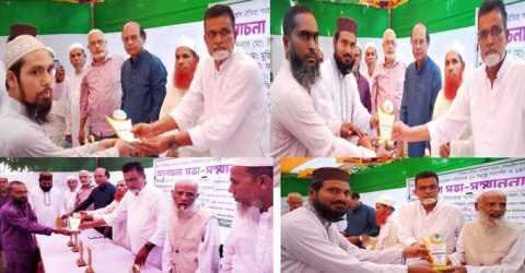 কিশোরগঞ্জে বৈষম্যবিরোধী ছাত্রআন্দোলনে পা হারানো শিক্ষার্থীসহ ১১ গুণীকে সংবর্ধনা দিয়েছে যুব সংগঠক সাদী