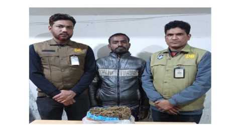 কিশোরগঞ্জে গাঁজাসহ গ্রেফতার ১