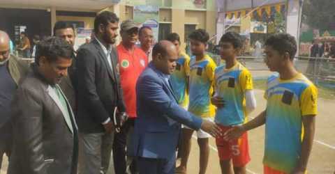টাঙ্গাইলে তারুণ্যের উৎসব ২০২৫ উদযাপন উপলক্ষ্যে কাবাডি প্রতিযোগিতার উদ্বোধন