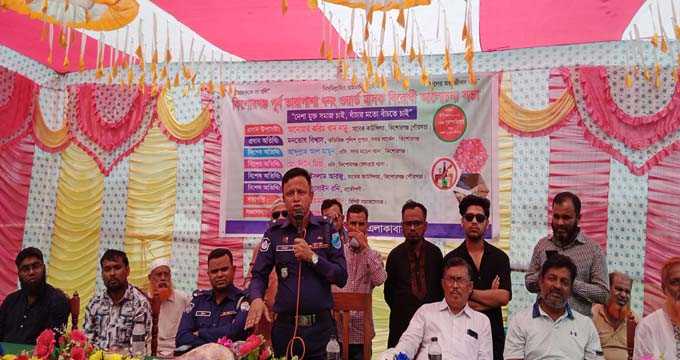 মাদকসেবী ও মাদক বিক্রেতার প্রশ্নে কোন তদবির সুপারিশ চলবে না- ওসি কিশোরগঞ্জ মডেল থানা